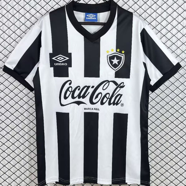 1989 Botafogo Home Retro Soccer Jersey