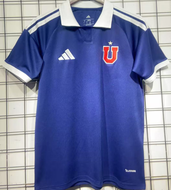 2027/28 Universidad de Chile Home Blue Fans Soccer Jersey 空白版
