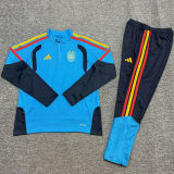 2026/27 Spain Blue Kids Sweater Tracksuit （2 Stars 2星）