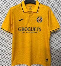 2026/27 Villarreal Yellow Retro Style Fans Soccer Jersey