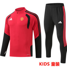 2026/27 M Utd Red Kids Sweater Tracksuit