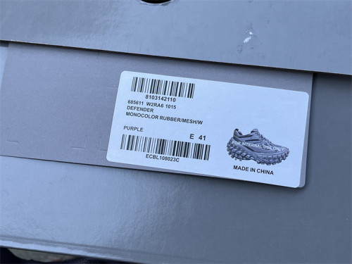 Balenciaga tire shoes purple（7-12 work day deliver）