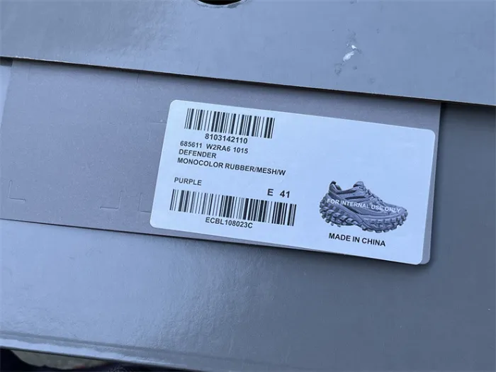 Balenciaga tire shoes purple（7-12 work day deliver）