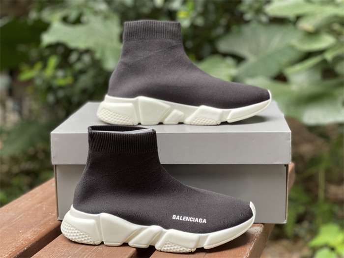 Paris Sock Shoes, Black and White（7-12 work day deliver）