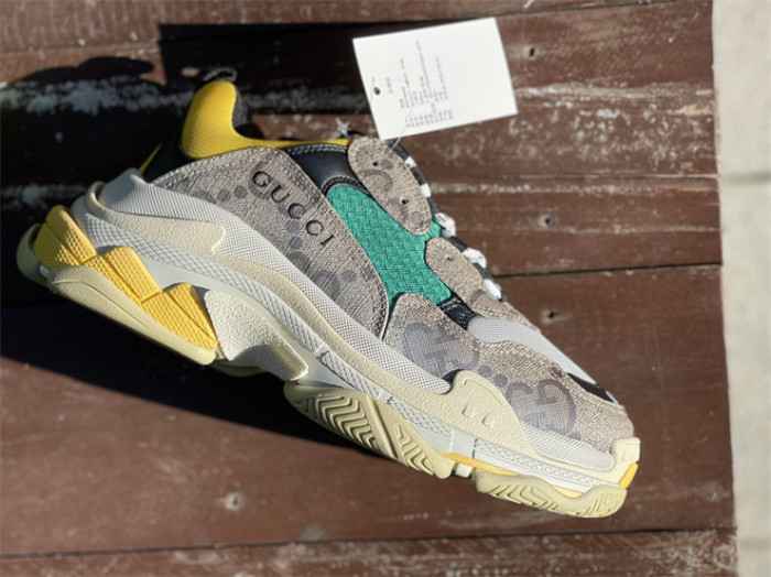 Gucci, Alliance Dad, gray and green color（7-12 work day deliver）