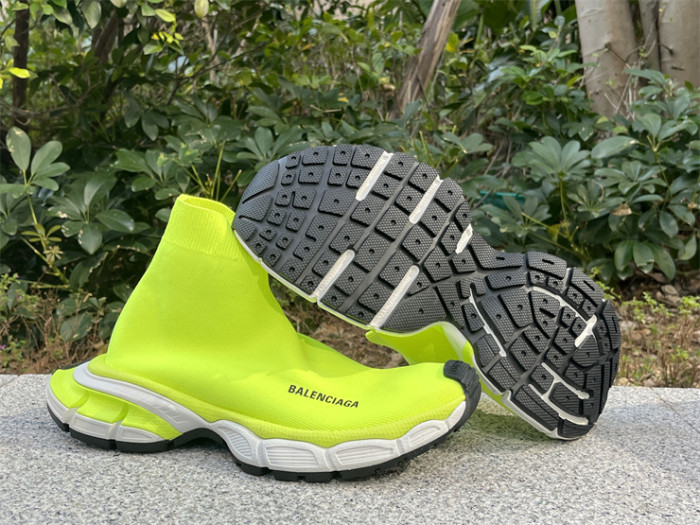 Balenciaga 10 3XL fluorescent green sock shoes（7-12 work day deliver）