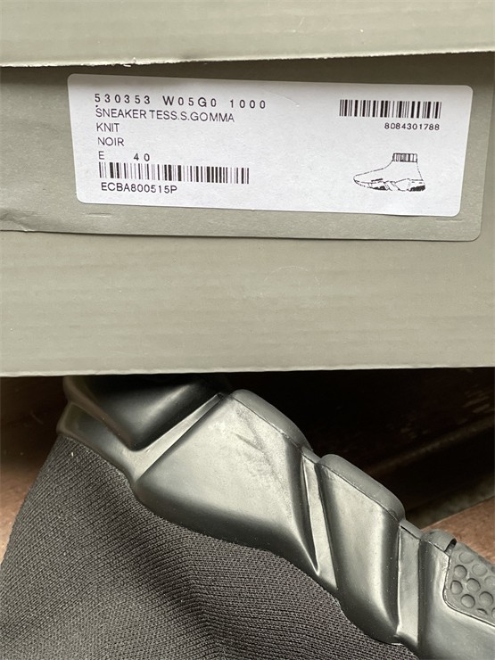 Paris Sock Shoes, Pure Black（7-12 work day deliver）