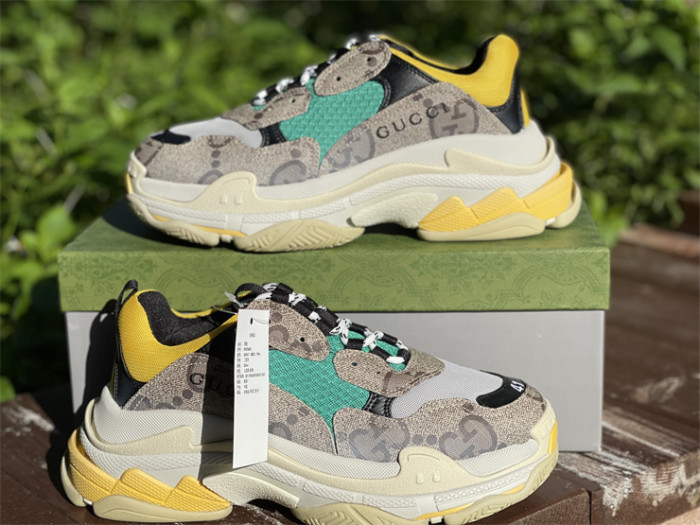 Gucci, Alliance Dad, gray and green color（7-12 work day deliver）
