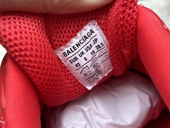Balenciaga tire shoes bright red（7-12 work day deliver）