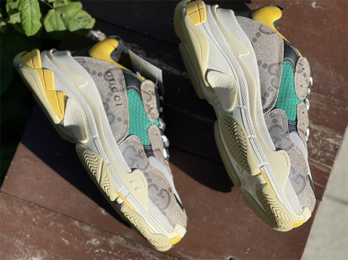 Gucci, Alliance Dad, gray and green color（7-12 work day deliver）