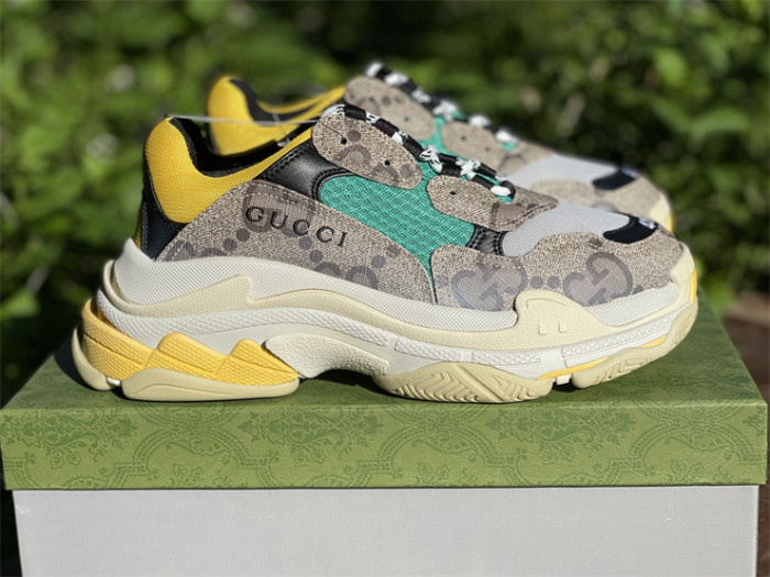 Gucci, Alliance Dad, gray and green color（7-12 work day deliver）