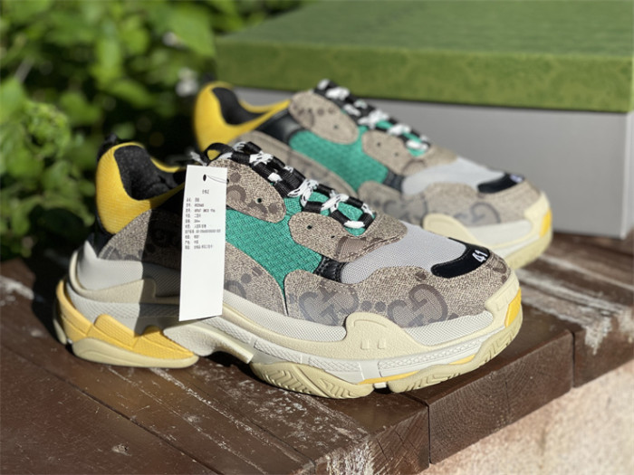 Gucci, Alliance Dad, gray and green color（7-12 work day deliver）