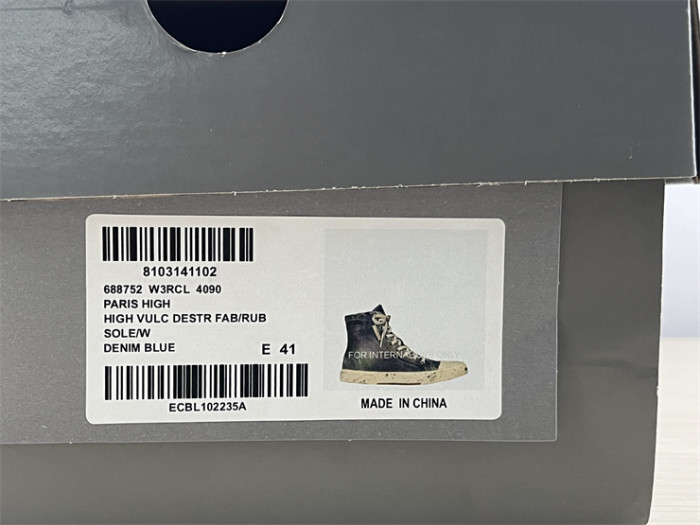 Balenciaga 22 summer new PARIS worn and distressed effect casual low-top canvas shoes（7-12 work day deliver）