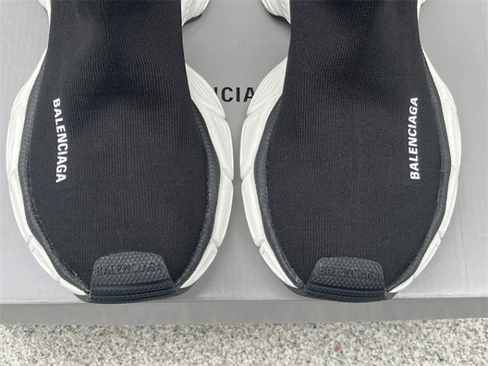 Balenciaga 10 3XL white and black socks shoes（7-12 work day deliver）