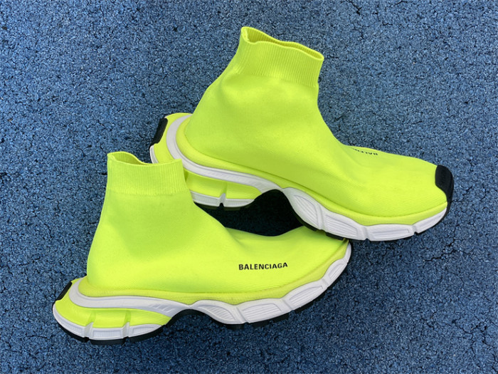 Balenciaga 10 3XL fluorescent green sock shoes（7-12 work day deliver）