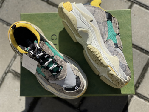 Gucci, Alliance Dad, gray and green color（7-12 work day deliver）