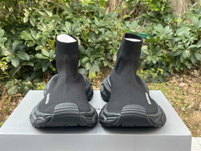 Balenciaga 10 3XL all black socks shoes（7-12 work day deliver）