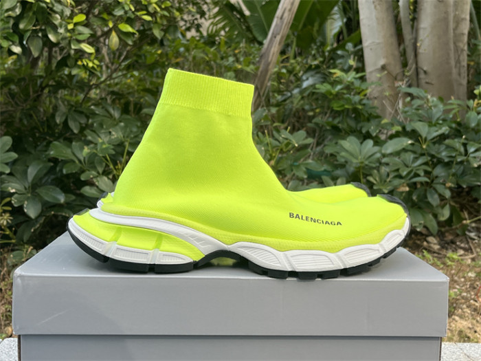 Balenciaga 10 3XL fluorescent green sock shoes（7-12 work day deliver）