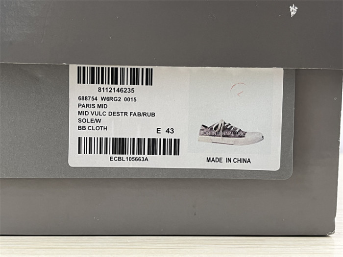 Balenciaga low-top canvas shoes（7-12 work day deliver）