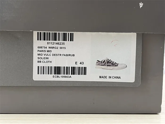 Balenciaga low-top canvas shoes（7-12 work day deliver）