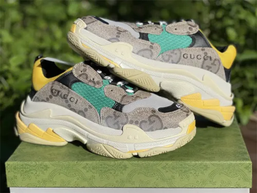 Gucci, Alliance Dad, gray and green color（7-12 work day deliver）