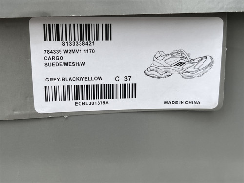 Balenciaga CARGO mesh round toe lace-up low top（7-12 work day deliver）