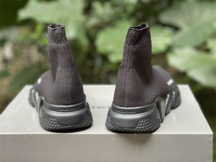 Paris Sock Shoes, Pure Black（7-12 work day deliver）