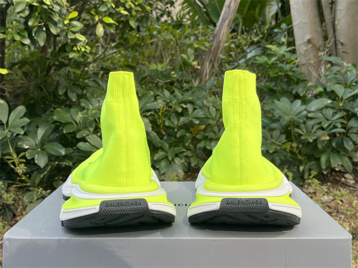 Balenciaga 10 3XL fluorescent green sock shoes（7-12 work day deliver）