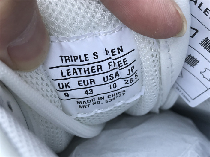 Paris TRIPLE S logo white dad shoes（7-12 work day deliver）