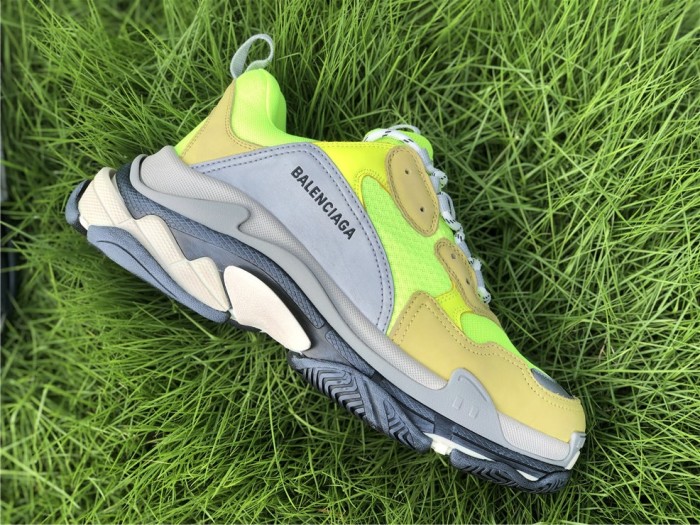 Balenciaga Dad Generation Fluorescent Green Dark Gray Color（7-12 work day deliver）