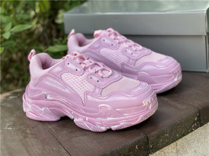 Papa Paris distressed light pink（7-12 work day deliver）