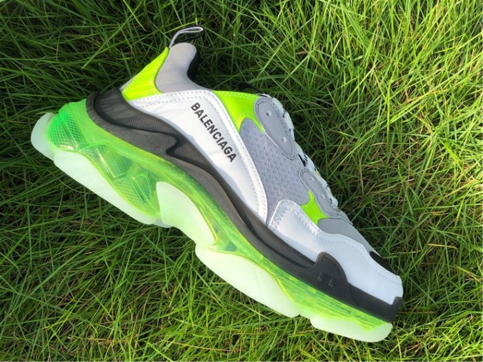 Balenciaga third generation air cushion white and green color matching（7-12 work day deliver）