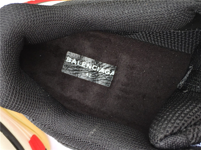Balenciaga Triple S retro shoes black and red（7-12 work day deliver）