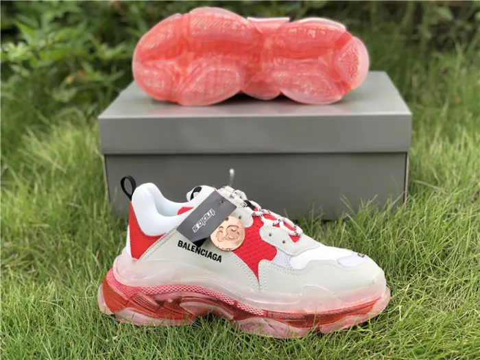 Balenciaga Air Cushion Daddy White and Red（7-12 work day deliver）