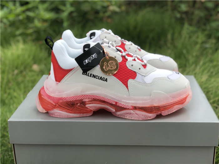 Balenciaga Air Cushion Daddy White and Red（7-12 work day deliver）
