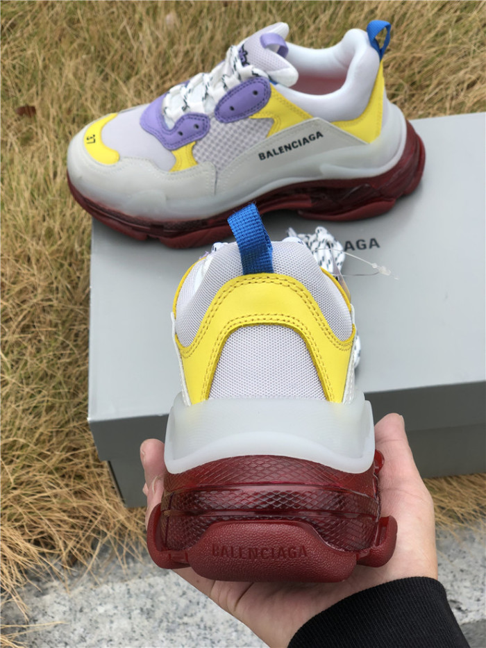 Balenciaga Air Cushion Daddy White and Purple（7-12 work day deliver）