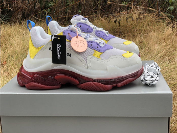 Balenciaga Air Cushion Daddy White and Purple（7-12 work day deliver）