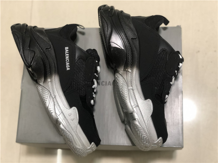 Balenciaga Combination Outsole Daddy Black Silver Tai Chi Color（7-12 work day deliver）
