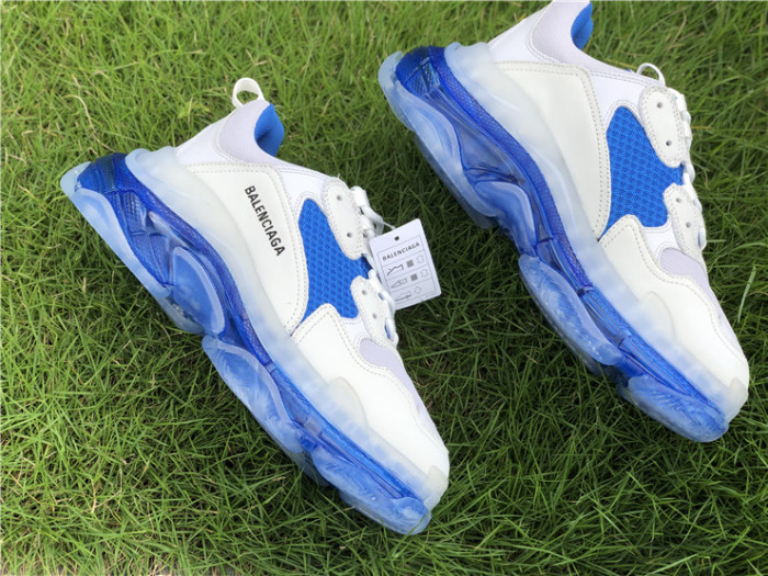 Balenciaga Air Cushion Daddy White and Blue Color（7-12 work day deliver）