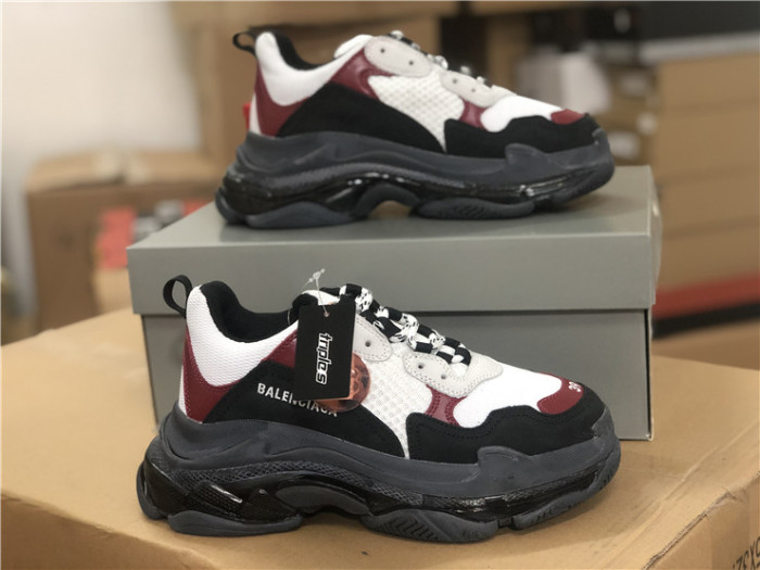 Balenciaga Air Cushion Daddy Black and Purple（7-12 work day deliver）