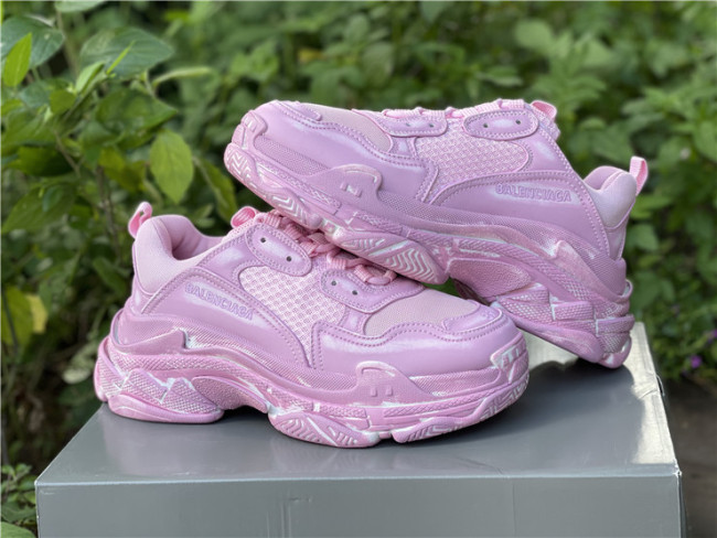 Papa Paris distressed light pink（7-12 work day deliver）