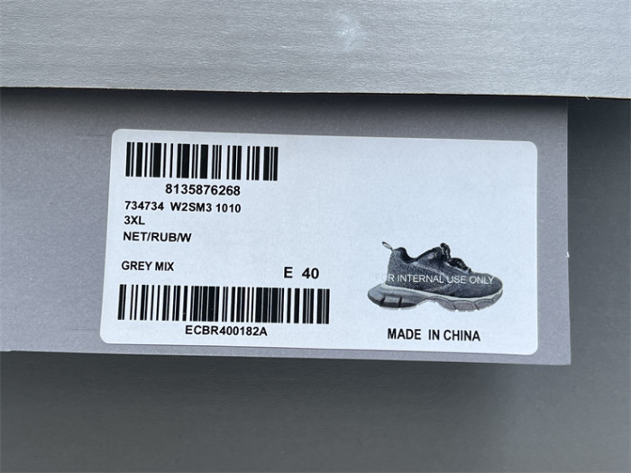 Balenciaga 10 3XL Grey Hollow（7-12 work day deliver）
