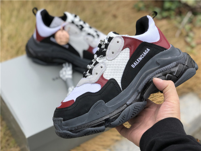 Balenciaga Air Cushion Daddy Black and Purple（7-12 work day deliver）