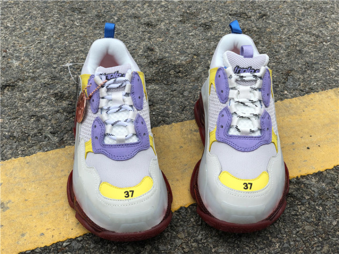 Balenciaga Air Cushion Daddy White and Purple（7-12 work day deliver）
