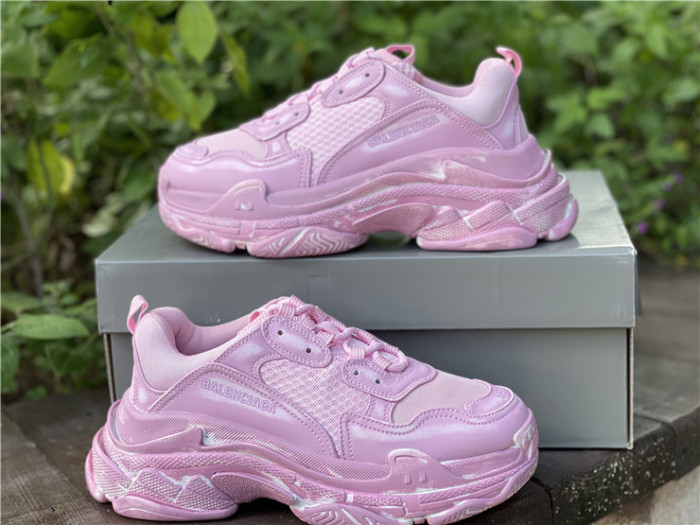 Papa Paris distressed light pink（7-12 work day deliver）