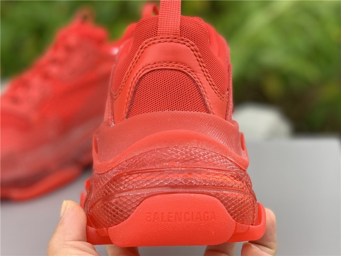 Balenciaga Air Cushion - Red Distressed Color（7-12 work day deliver）