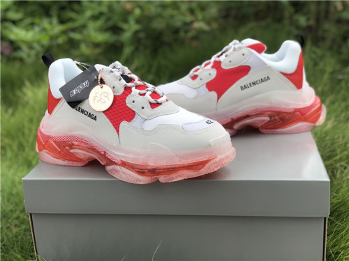 Balenciaga Air Cushion Daddy White and Red（7-12 work day deliver）