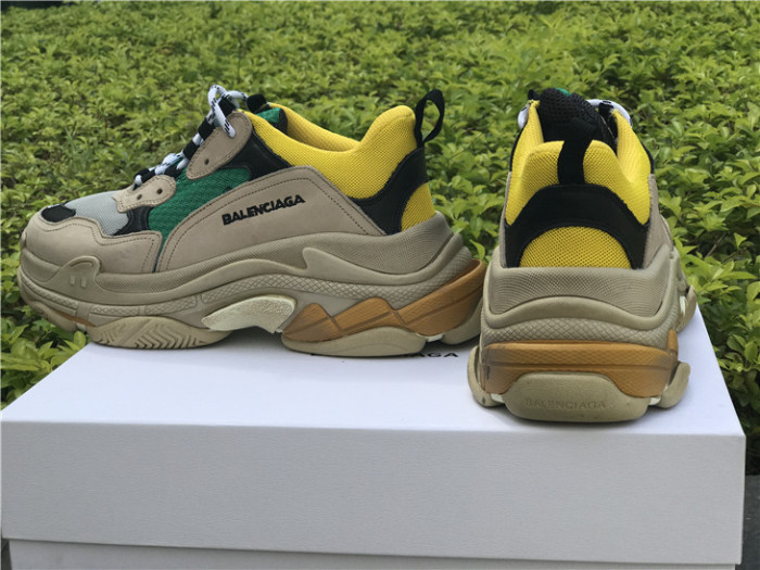 Balenciaga Triple S Yellow Green（7-12 work day deliver）