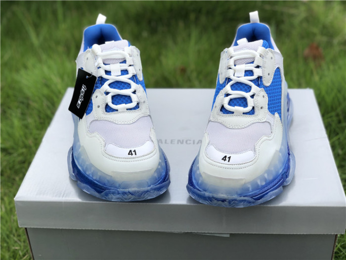 Balenciaga Air Cushion Daddy White and Blue Color（7-12 work day deliver）