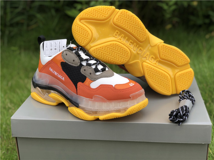 Balenciaga Air Cushion Daddy Gray and Orange（7-12 work day deliver）